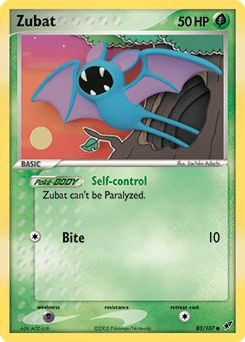 Zubat 83/107 — Deoxys