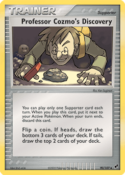 Professor Cozmo's Discovery 90/107 — Deoxys