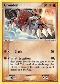 Groudon 14/106 — Emerald