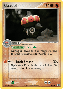 Claydol 24/106 — Emerald