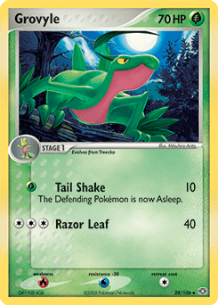 Grovyle 28/106 — Emerald