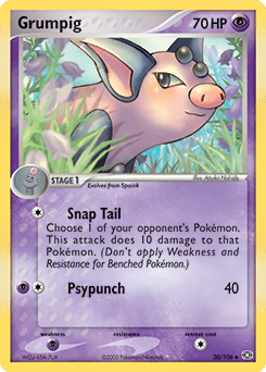 Grumpig 30/106 — Emerald