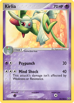Kirlia 33/106 — Emerald