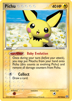 Pichu 59/106 — Emerald