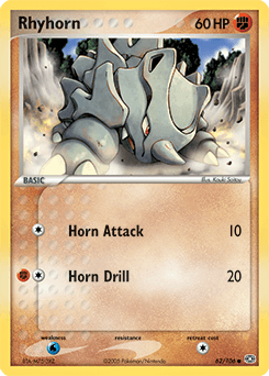 Rhyhorn 62/106 — Emerald