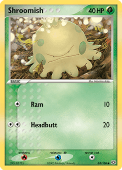 Shroomish 63/106 — Emerald