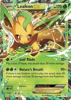 Leafeon-EX 10/83 — Generations