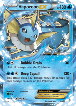 Vaporeon-EX 24/83 — Generations