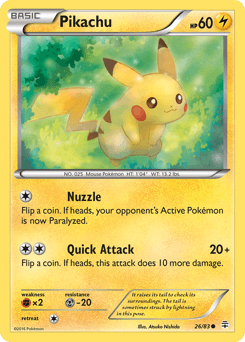 Pikachu 26/83 — Generations