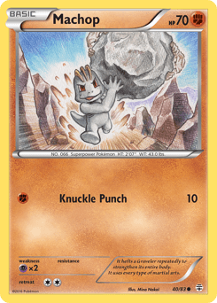 Machop 40/83 — Generations