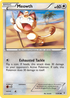 Meowth 53/83 — Generations