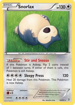 Snorlax 58/83 — Generations