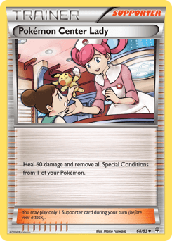 Pokémon card illustrated by Maiko Fujiwara