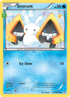 Snorunt RC7/83 — Generations