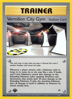 Vermilion City Gym 120/132 — Gym Heroes