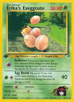 Erika's Exeggcute 43/132 — Gym Heroes