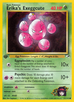 Erika's Exeggcute 77/132 — Gym Heroes