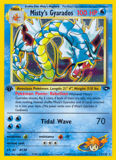 Misty's Gyarados 13/132 — Gym Challenge