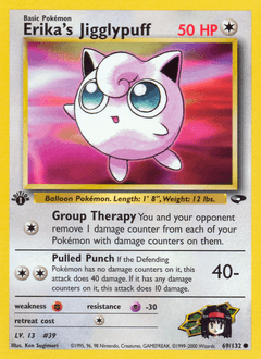 Erika's Jigglypuff 69/132 — Gym Challenge