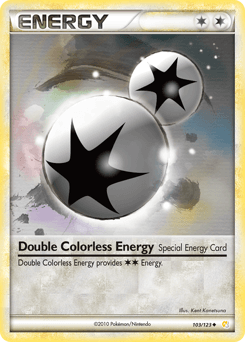 Double Colorless Energy 103/123 — HeartGold & SoulSilver