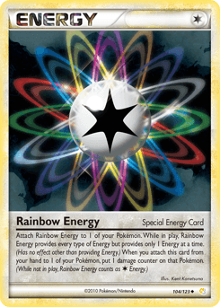 Rainbow Energy 104/123 — HeartGold & SoulSilver