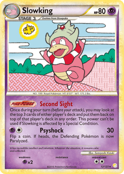 Slowking 12/123 — HeartGold & SoulSilver