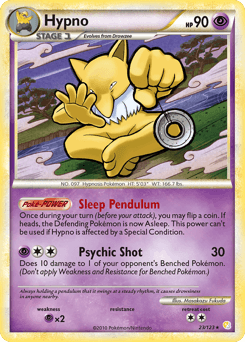 Hypno 23/123 — HeartGold & SoulSilver