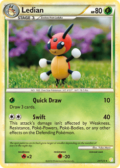 Ledian 25/123 — HeartGold & SoulSilver