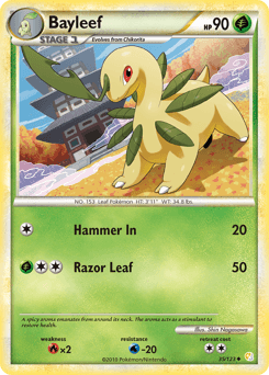 Bayleef 35/123 — HeartGold & SoulSilver