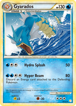 Gyarados 4/123 — HeartGold & SoulSilver