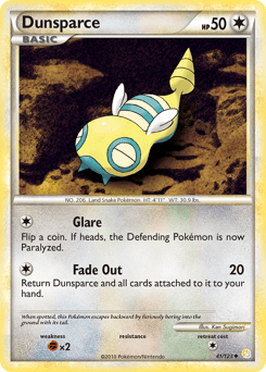 Dunsparce 41/123 — HeartGold & SoulSilver