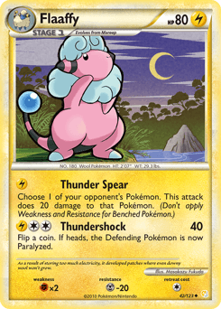 Flaaffy 42/123 — HeartGold & SoulSilver