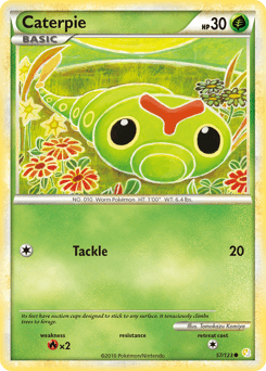 Caterpie 57/123 — HeartGold & SoulSilver