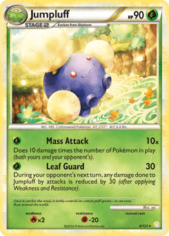 Jumpluff 6/123 — HeartGold & SoulSilver