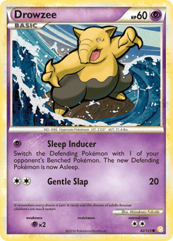 Drowzee 62/123 — HeartGold & SoulSilver