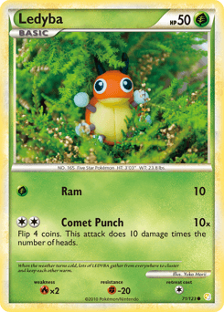 Ledyba 71/123 — HeartGold & SoulSilver