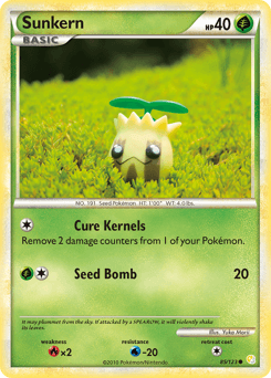 Sunkern 85/123 — HeartGold & SoulSilver