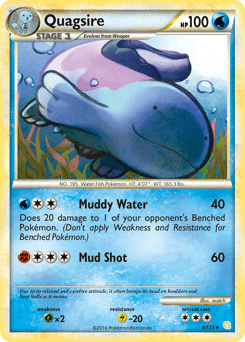 Quagsire 9/123 — HeartGold & SoulSilver