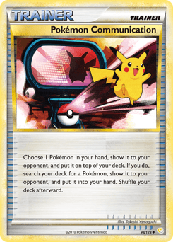 Pokémon Communication 98/123 — HeartGold & SoulSilver