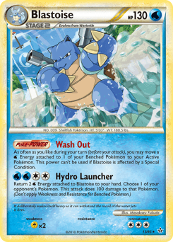 Blastoise 13/95 — HS—Unleashed