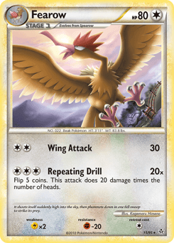 Fearow 15/95 — HS—Unleashed