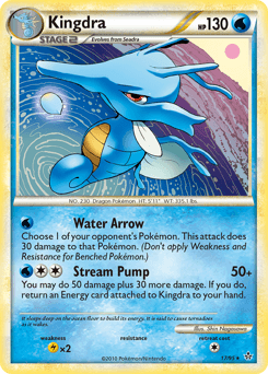 Kingdra 17/95 — HS—Unleashed