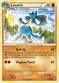 Lucario 19/95 — HS—Unleashed