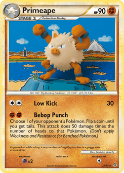 Primeape 22/95 — HS—Unleashed