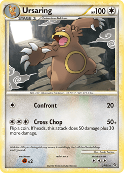 Ursaring 27/95 — HS—Unleashed