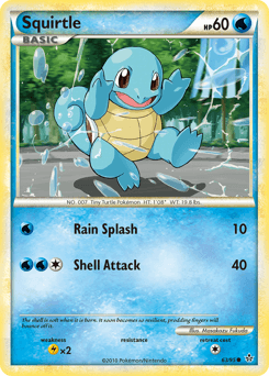 Squirtle 63/95 — HS—Unleashed