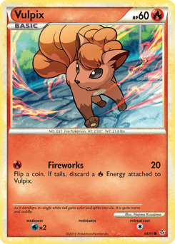 Vulpix 68/95 — HS—Unleashed