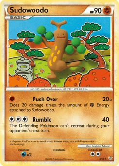 Sudowoodo 9/95 — HS—Unleashed