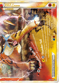 Entei & Raikou LEGEND 91/95 — HS—Unleashed