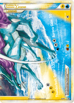 Raikou & Suicune LEGEND 93/95 — HS—Unleashed